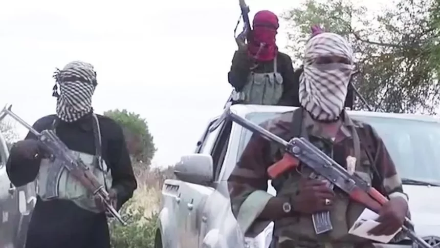 Boko Haram, pictured here in a propaganda video, has waged an insurgency since 2009