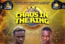 Samuel Takyi fights Ugandan Usero Oteba in Nigeria on April 18