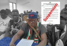 NDC branch chairman for Talensi suspended from party after spearheading press conference against DCE nomination