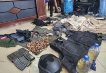 Police intercept a 25-year-old Yussif with loaded magazines, a bulletproof vest, and charm-laced smock in Ashanti South