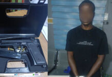Man Arrested with Foreign Pistol and Ammunition at Police Barrier near Obuasi