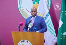 AfCFTA Secretary-General Wamkele Mene Pays Tribute to Afreximbank President Prof. Benedict Oramah