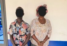 The Suhum District Court remanded two suspects, Emelia Akua Asor and Seth Butuakwa, into Police Custody