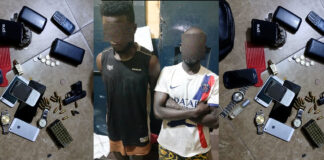 Police Arrest Two for Unlawful Possession of Firearm and Ammunition at Kaneshie