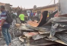 Fire Ravages Anwona Market in Kumasi; About 400 Shops Destroyed Less Than 24 Hours After Sofoline Blaze