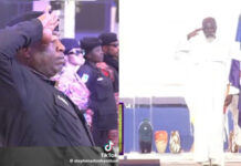 Questions Raised After Uniformed Men Allegedly Salute Self-Styled Spiritual Figure