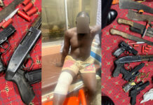 Seven Notorious Highway Robbery Suspects Arrested, Firearms and Exhibits Retreved in Accra