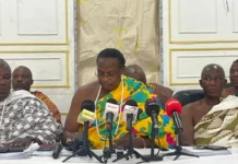 Nungua Stool issues final warning to Trasacco and Sowah Din Family over Nmai Djor lands.