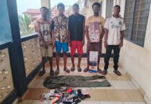 Police Arrest Six Suspects in Robbery and Gang Rape Case at Juaso