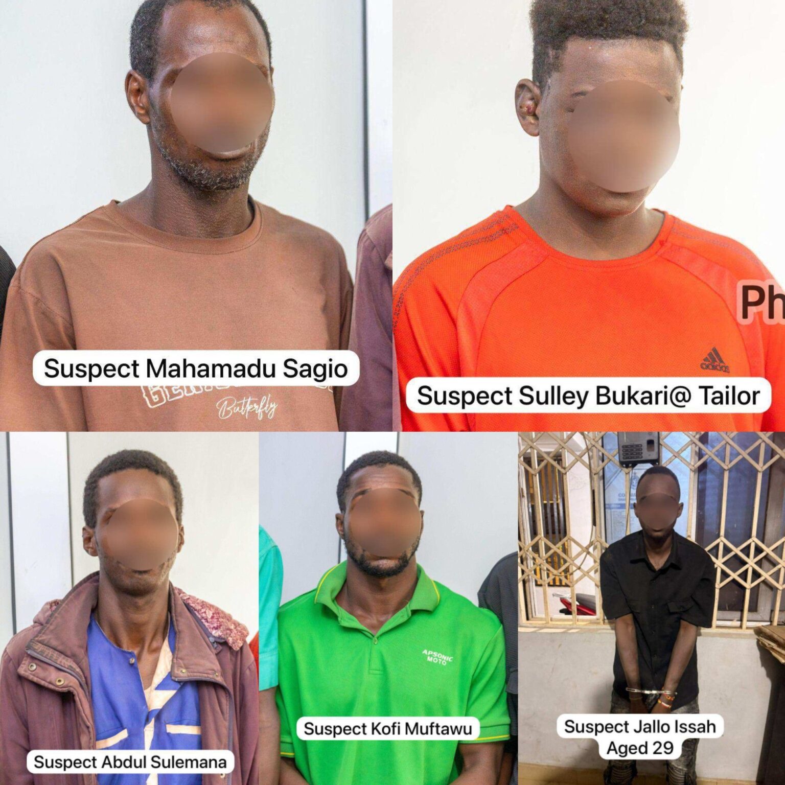 Police Arrest Five Suspects over December 2025 Nkasiem Robbery - PAQ ...
