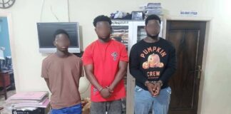 Midnight Interception: Ahafo Police Foil Armed Robbery Plot, Seize AK-47, Pistols and Drone