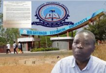 This document shows why the vice-chancellor of Bolgatanga Technical University was suspended with ‘immediate effect’