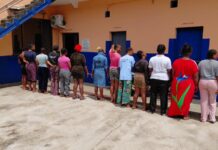 Night Raid Exposes Human Trafficking Ring in Koforidua: 13 Suspected Prostitutes, Landlord and Bouncer Arrested