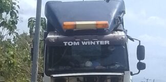 Smugglers Bolt at Dambai Barrier as Police Intercept ‘Tom Winter’ Truck Laden with Suspected Marijuana