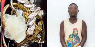 Spintex Break-in Busted: Police Arrest Suspect with $22,000 Stolen Cash and Jewellery Haul