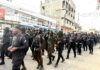 Security on High Alert: Police Flood Ayawaso East With Show of Force Ahead of By-Election