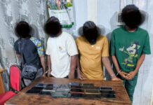 Police Arrest Four at Kasoa With 21 Suspected Stolen Mobile Phones