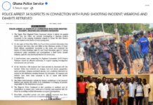 Upper West: Three Killed in Funsi Chieftaincy-Related Shooting; 34 Arrested