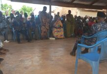 Joint Security Team Engages Akyeode Chiefs in Nkwanta to Promote Peace after Killing