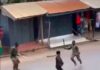 Police Restore Calm Manhunt Suspects after Violent Machete Fight in Akyem Oda