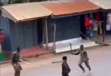 Police Restore Calm Manhunt Suspects after Violent Machete Fight in Akyem Oda