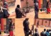 Watch:Police Disarm and Arrest Machete-Wielding Man After Palace Dramatic Standoff at Agona-Amenfi