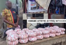 Police Arrest Suspected Drug Kingpins as Major Kumasi Crackdown Uncovers Large Narcotics Haul