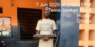 Church Burglar Jailed for Four Years for Stealing Musical Instruments in Hohoe