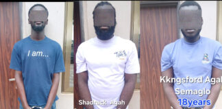 Police Arrest Five Suspected Armed Robbers, Retrieve Firearms and Ammunition in Accra