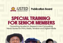 WAJESHA Trains USTED Academics to Turn Research into Compelling Media Stories