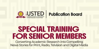 WAJESHA Trains USTED Academics to Turn Research into Compelling Media Stories