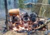 Joint taskforce destroys over 100 illegal mining machines in Cape Three Points Forest Reserve