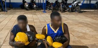 Police Arrest Two Suspected Drug Dealers; 170 Parcels of Suspected Indian Hemp Seized