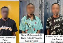 Ashanti Police Arrest Six over Alleged Armed Robbery Syndicate