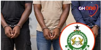 NACOC Arrests three over Alleged ‘Bolle Jos’ Drug Network in Ghana